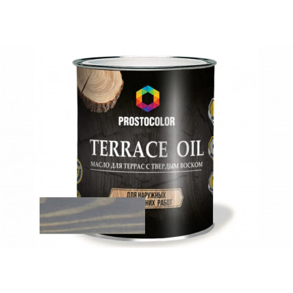 Масло для террас PROSTOCOLOR Графит 2,2л
