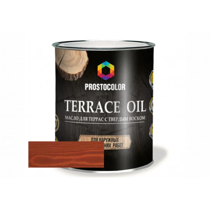 Масло для террас PROSTOCOLOR Каштан 2,2л