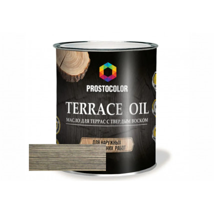 Масло для террас PROSTOCOLOR Эбеновое дерево 2,2л