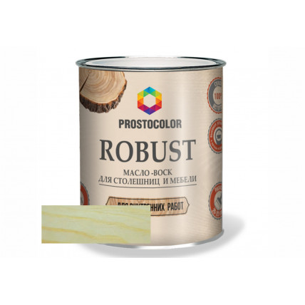 Масло для столешниц и мебели ROBUSTбесцветный 0.75л