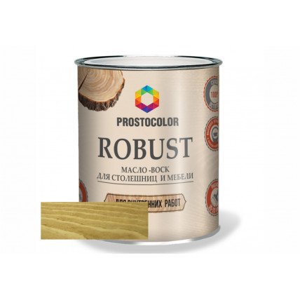Масло для столешниц и мебели ROBUST дуб 0.75л