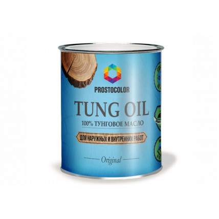 Масло тунговое TUNG OIL 100% PROSTOCOLOR 0,75л