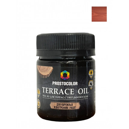 Масло для террас PROSTOCOLOR гранат 0,04л