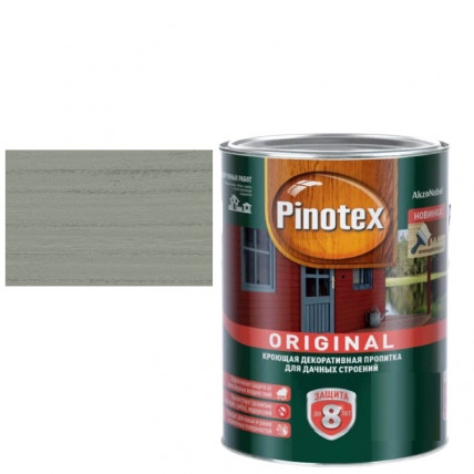 Серебристый ясень PINOTEX Original пропитка 0,9л (008)
