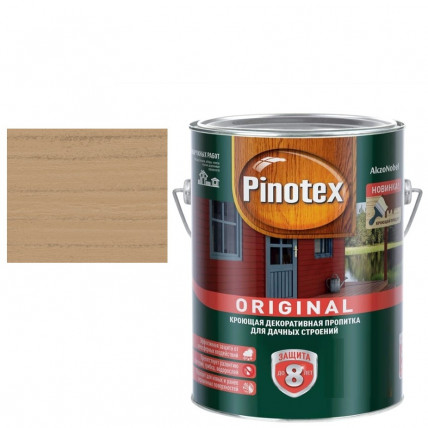 Светлый дуб PINOTEX Original пропитка 2,7л (003)