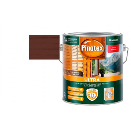 Красное дерево PINOTEX Ultra пропитка 3л