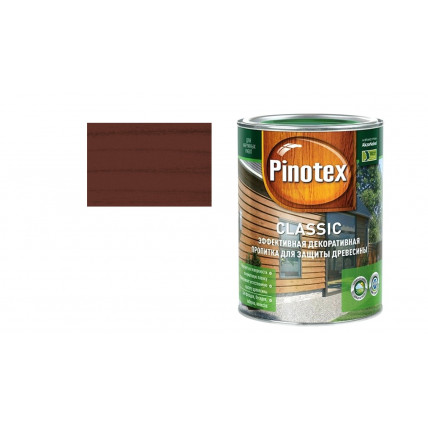Красное дерево PINOTEX Classic пропитка 1л