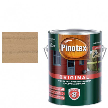 Светлай дуб PINOTEX Original пропитка 9л (003)