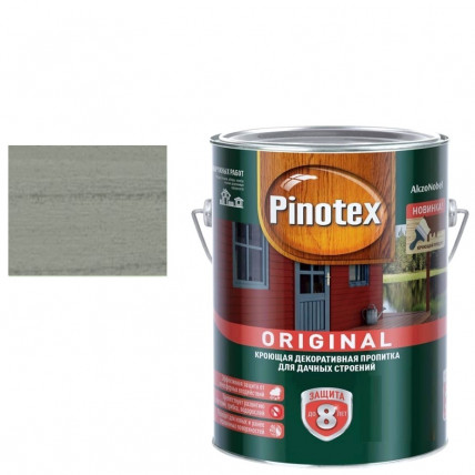 Серебристый ясень PINOTEX Original пропитка 9.0л (008)