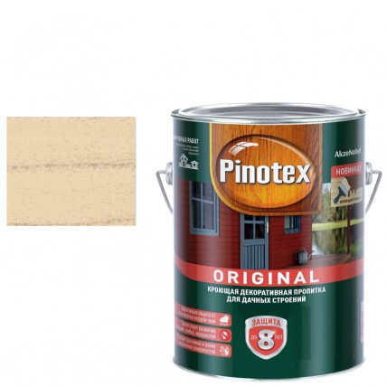 Льняное полотно PINOTEX Original пропитка 0,9л (002)