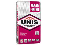 Шпатлевка цем.  ЮНИС FASAD FINISH бел. 20кг