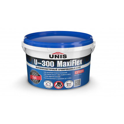 Плиточный клей ЮНИС U-300 MaxiFlex, 5кг банка