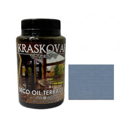 Масло для террас Kraskovar Аквамарин 150мл.