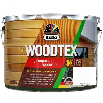 Пропитка Dufa Woodtex белый 9л