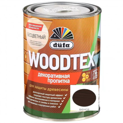 Пропитка Dufa Woodtex венге 0,9л