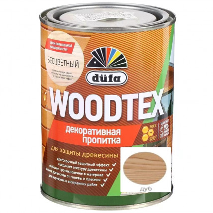 Пропитка Dufa Woodtex дуб 0,9л