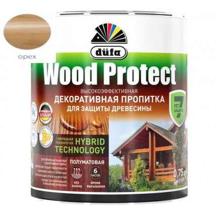Пропитка Dufa Wood Protect орех 0,75л