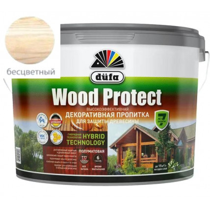 Пропитка Dufa Wood Protect бесцветный 2,5л