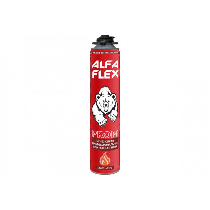 Пена монтажная  ALFA FLEX Profi огнестойкая (под пистолет)