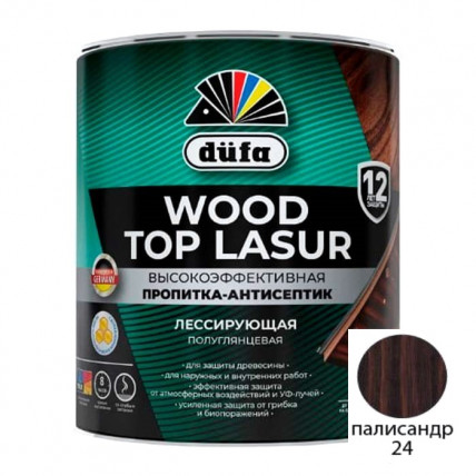 Антисептик DUFA WOOD TOP LASUR палисандр 2,5л