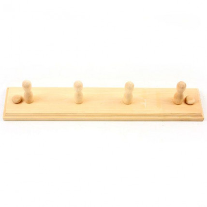 Вешалка дешевая 4кр (2445)
