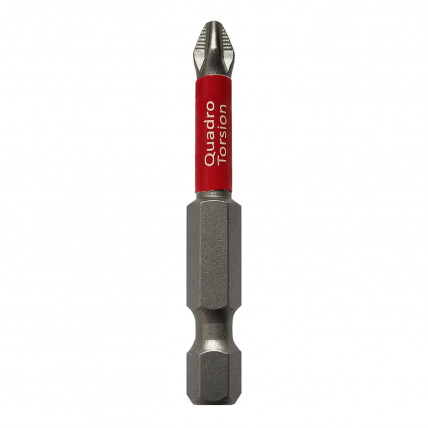 Бита 1/4 Е 6,3 PZ 1-50мм магнитная  Quadro Torsion